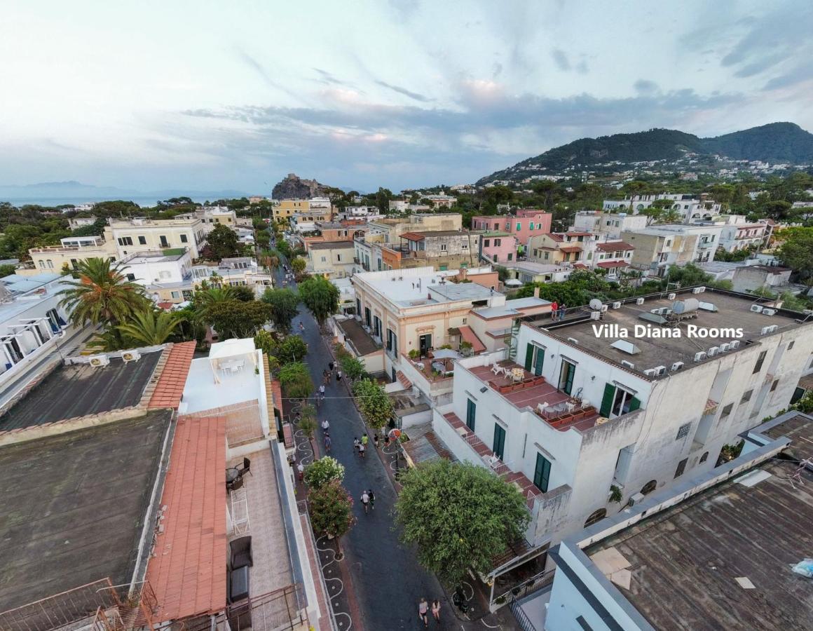 Villa Diana - Beach & Rooms Ischia Kültér fotó