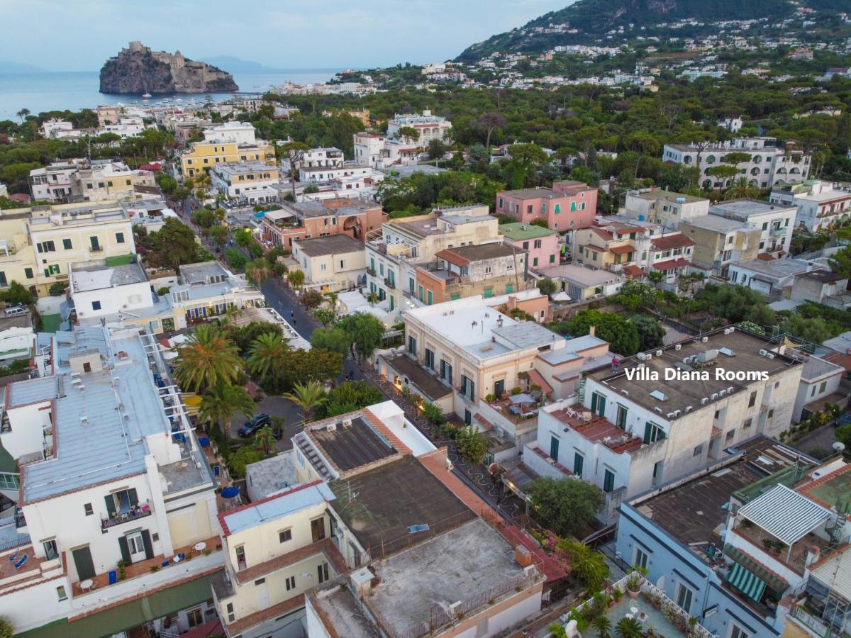 Villa Diana - Beach & Rooms Ischia Kültér fotó